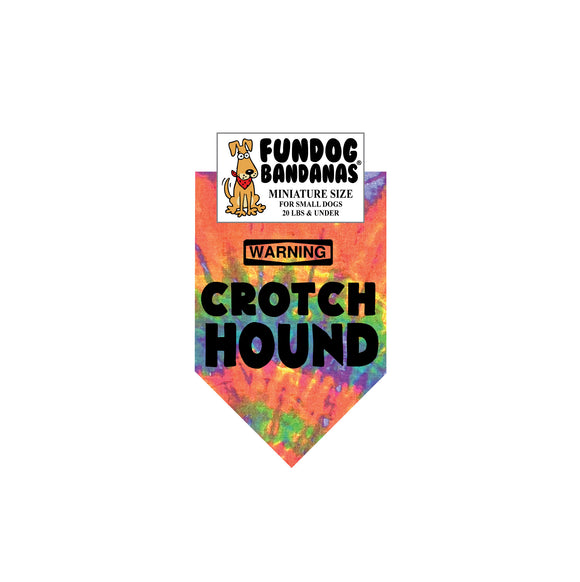 CROTCH HOUND Bandana - Limited Edition