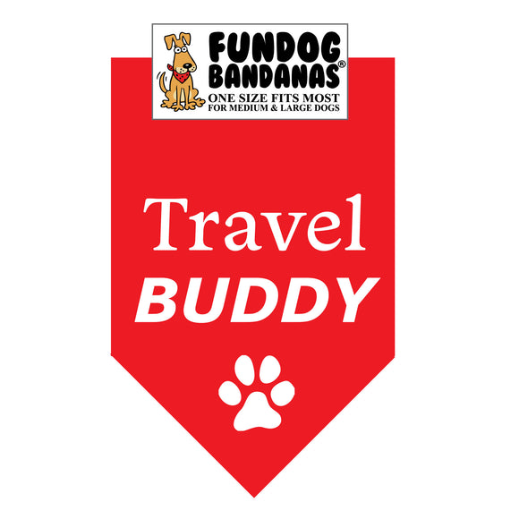 Wholesale Pack - Travel Buddy Bandana - Assorted Colors